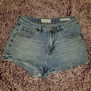 Pacsun distressed jean shorts